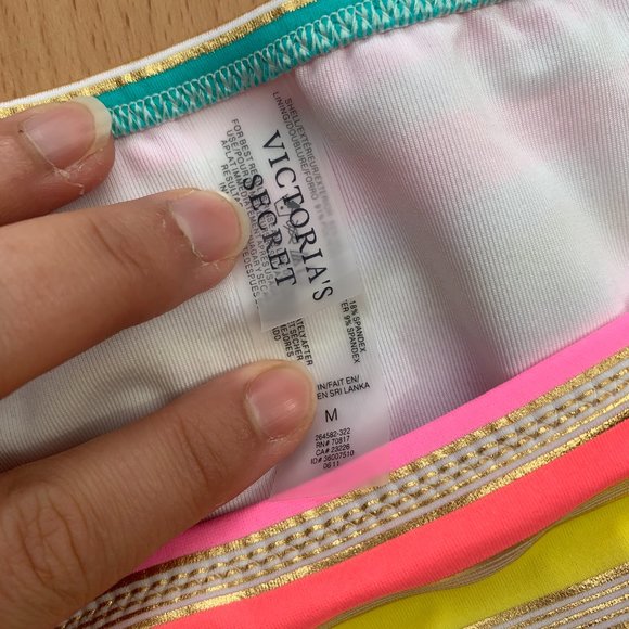 victoria's secret striped bikini swimsuit - Picture 4 of 9